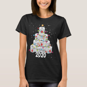 T-shirt Papier de toilette Arbre de Noël laid Famille de N
