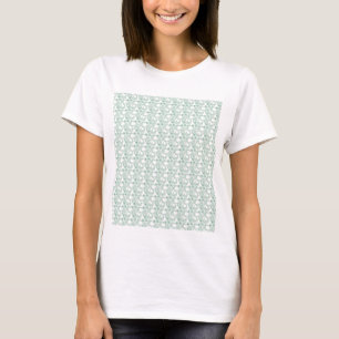 T-shirt Papier d'emballage coloré avec un motif extensible