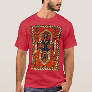 T-shirt Papier kazak Perse antique