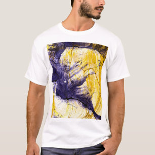 T-shirt Papier marbré : Art Acrylique Lumineux
