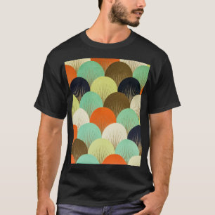T-shirt Papier peint coloré : design artistique.