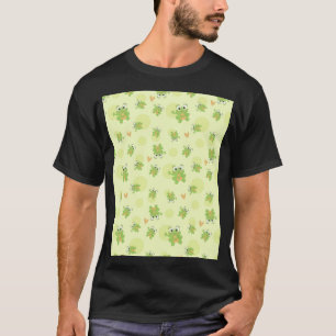 T-shirt Papier peint Cute Frog