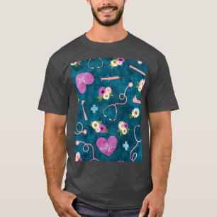 T-shirt Papier peint de l'infirmière