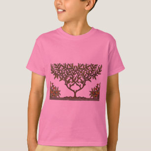 T-shirt Papier peint frise d'arbre de William Morris