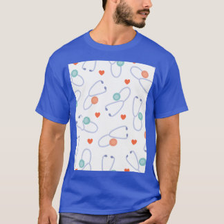T-shirt Papier peint Infirmière Stethoscope