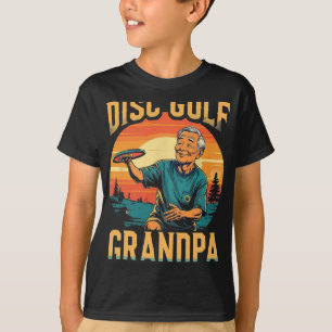 T-shirt Papière de Disc Golf – Création de sport rétro drô