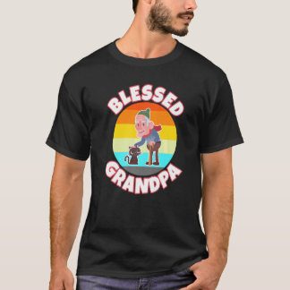 T-shirt Papiers Grand-père Vieil Âge Sagesse Grand-père Bé