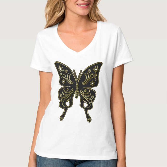 T-shirt papillon (Devant)
