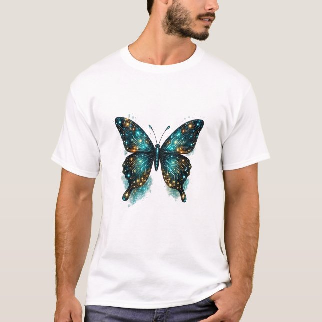 T-shirt papillon (Devant)
