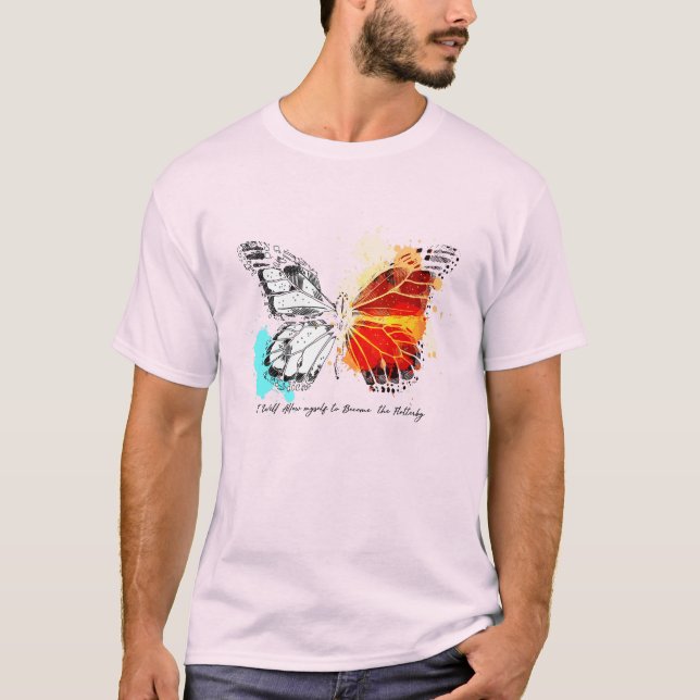 T-shirt papillon (Devant)