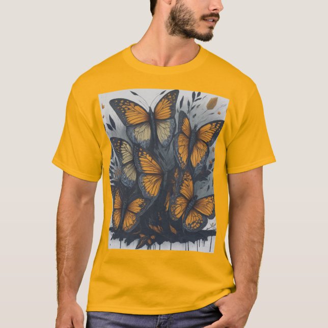 T-shirt papillon (Devant)