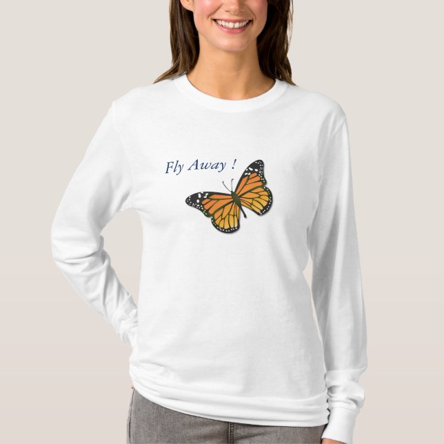 T-shirt papillon (Devant)