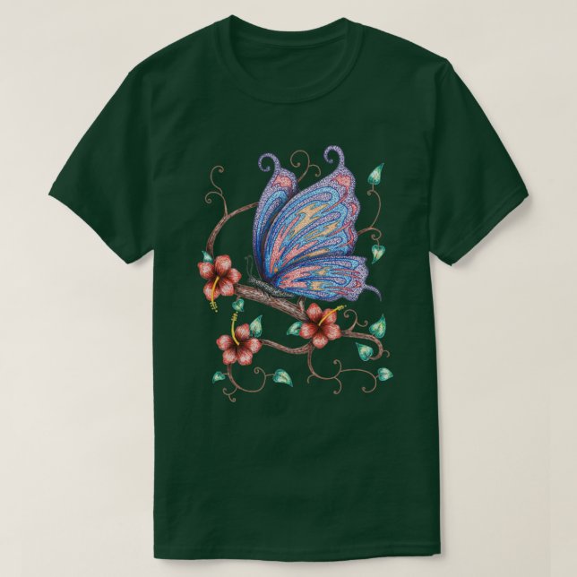 T-shirt Papillon27 (Design devant)