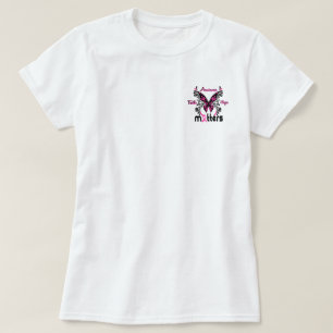 T-shirt Papillon 7 de cancer du sein