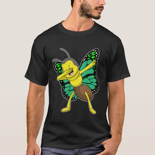 T-shirt Papillon à la danse hip hop Dab (Devant)