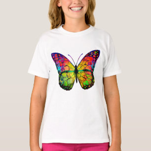 T-SHIRT PAPILLON ABSTRAIT