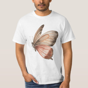 T-shirt Papillon Aérien - Beauté Naturelle et Aquarelle