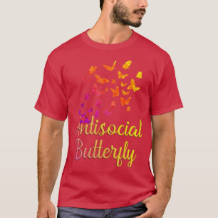 T-shirt Papillon antisocial1