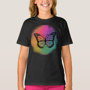 T-shirt Papillon aquarelle