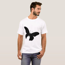 T-shirt papillon arrière
