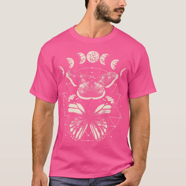 T-shirt Papillon Astron de lépidoptère de Witchcore (Devant)