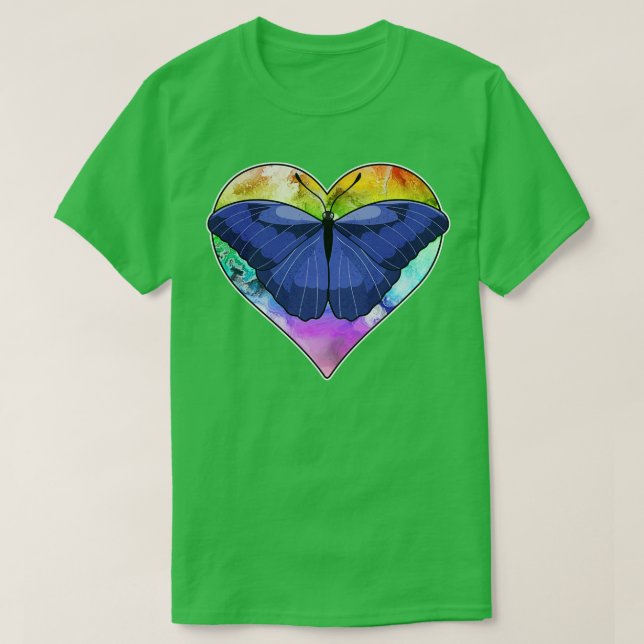 T-shirt Papillon au coeur (Design devant)
