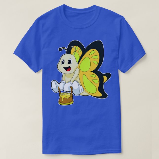 T-shirt Papillon au miel (Design devant)
