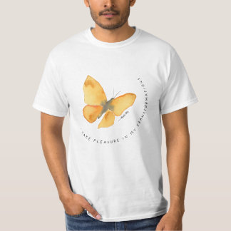 T-shirt Papillon avec citation Anaïs Nin