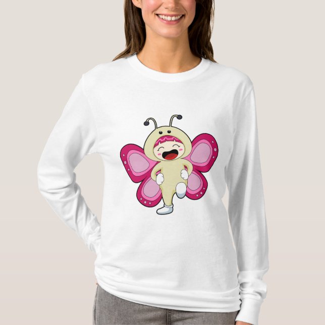 T-shirt Papillon avec costume (Devant)