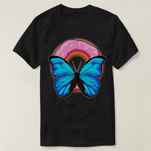 T-shirt Papillon avec Donut (Design devant)