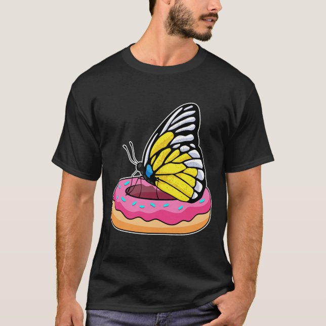 T-shirt Papillon avec Donut (Devant)