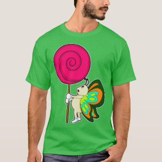 T-shirt Papillon avec Lollipop