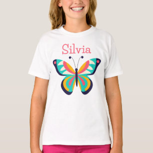 T-shirt Papillon avec nom