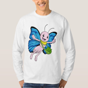 T-shirt Papillon avec sac à main