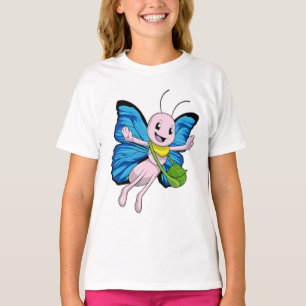 T-shirt Papillon avec sac à main