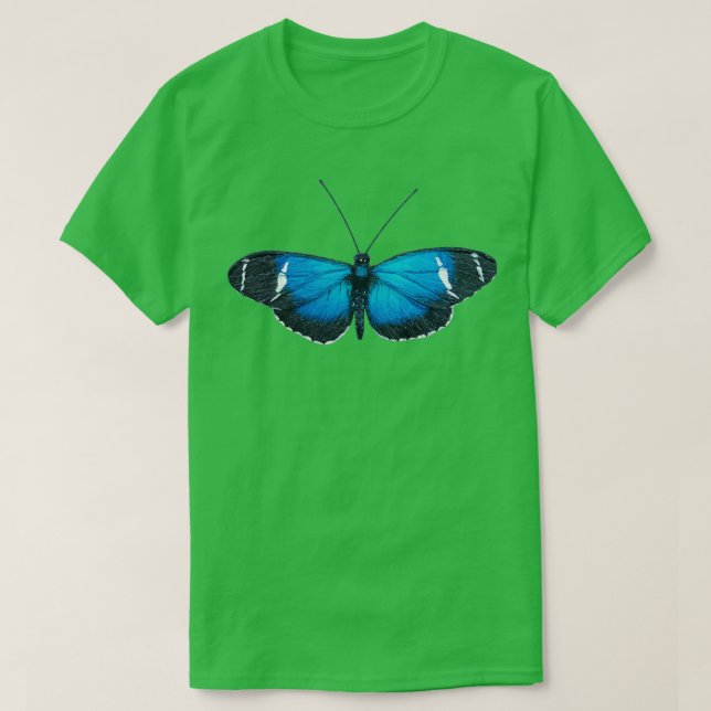T-shirt Papillon bleu (Design devant)