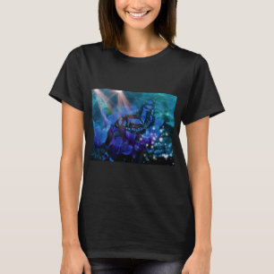 T-shirt Papillon bleu magique