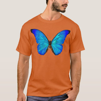 T-shirt Papillon bleu Morpho 11