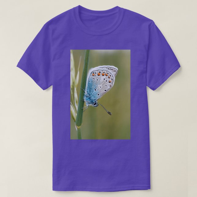 T-shirt Papillon Blue Skies (Design devant)