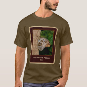 T-shirt Papillon Brown sur arbre Personnalisé