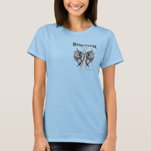 T-shirt Papillon celtique de survivant - cancer de la peau