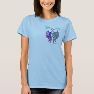 T-shirt Papillon celtique survivant - Cancer thyroïdien
