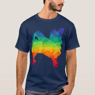 T-shirt Papillon Chien Gay pride LGBT Rainbow Flag Funny A