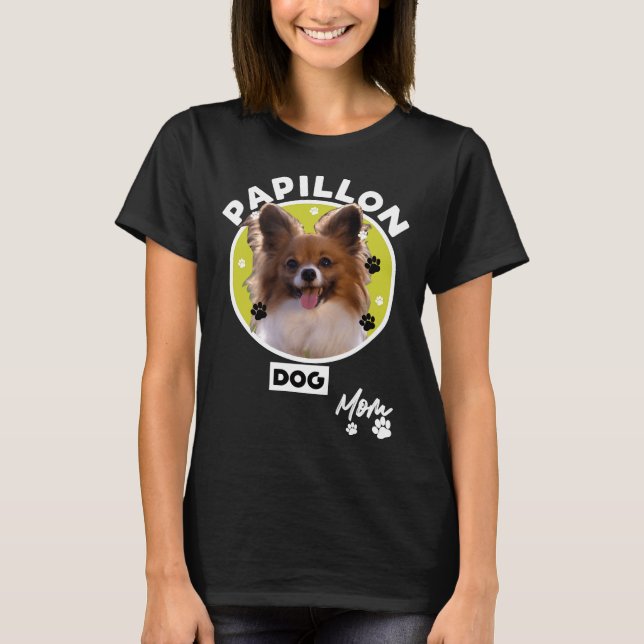 T-shirt Papillon Chien Maman 81 (Devant)