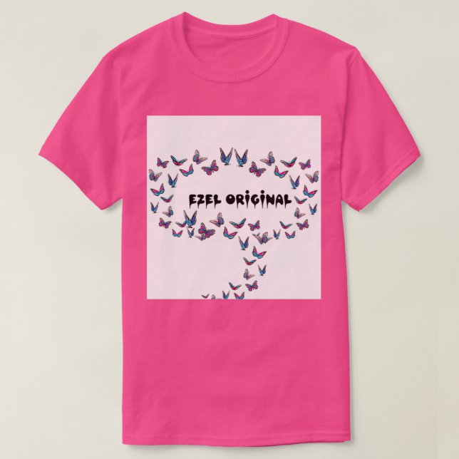 T-shirt papillon coloré 20 (Design devant)
