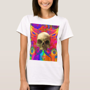 T-shirt Papillon crânien couleur