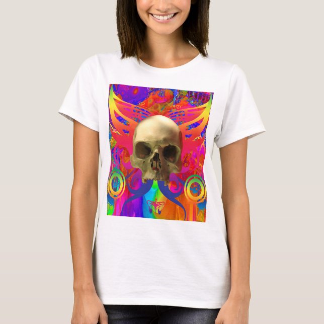 T-shirt Papillon crânien couleur (Devant)
