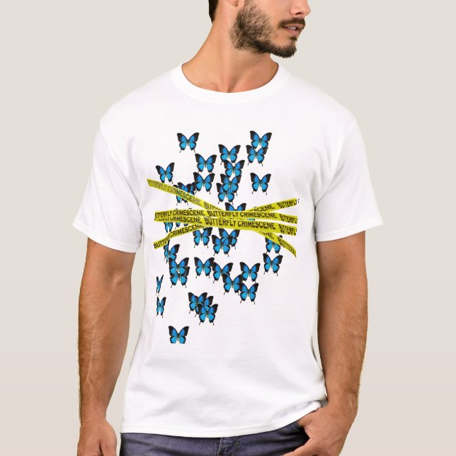 T-shirt Papillon Crimescene (Devant)