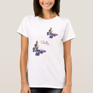 T-shirt Papillon Dans Les Nuages