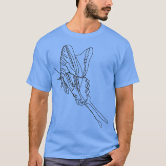 T-shirt Papillon d'art Abstrait